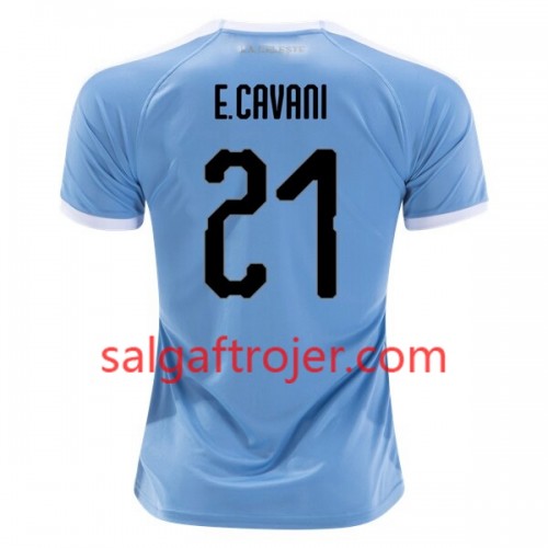 Uruguay Fodboldtrøjer Edinson Cavani 21 Hjemmebanesæt Copa América 2019 Kort ærmer Uruguay Fodboldtrøjer Edinson Cavani 21 Hjemmebanesæt Copa América 2019 Kort ærmer